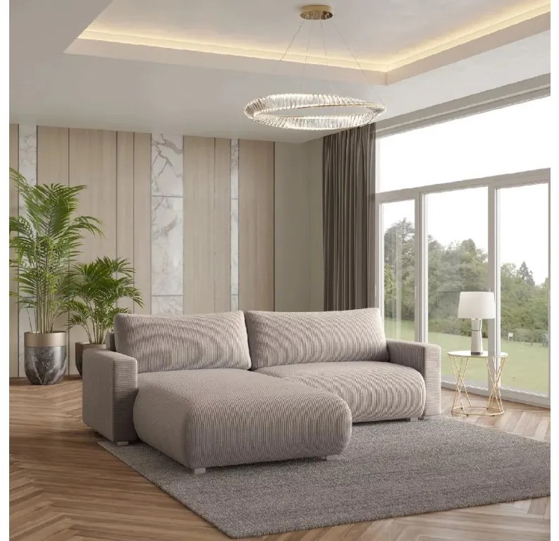 Coltar extensibil TAFIRA, bej, colt interschimbabil