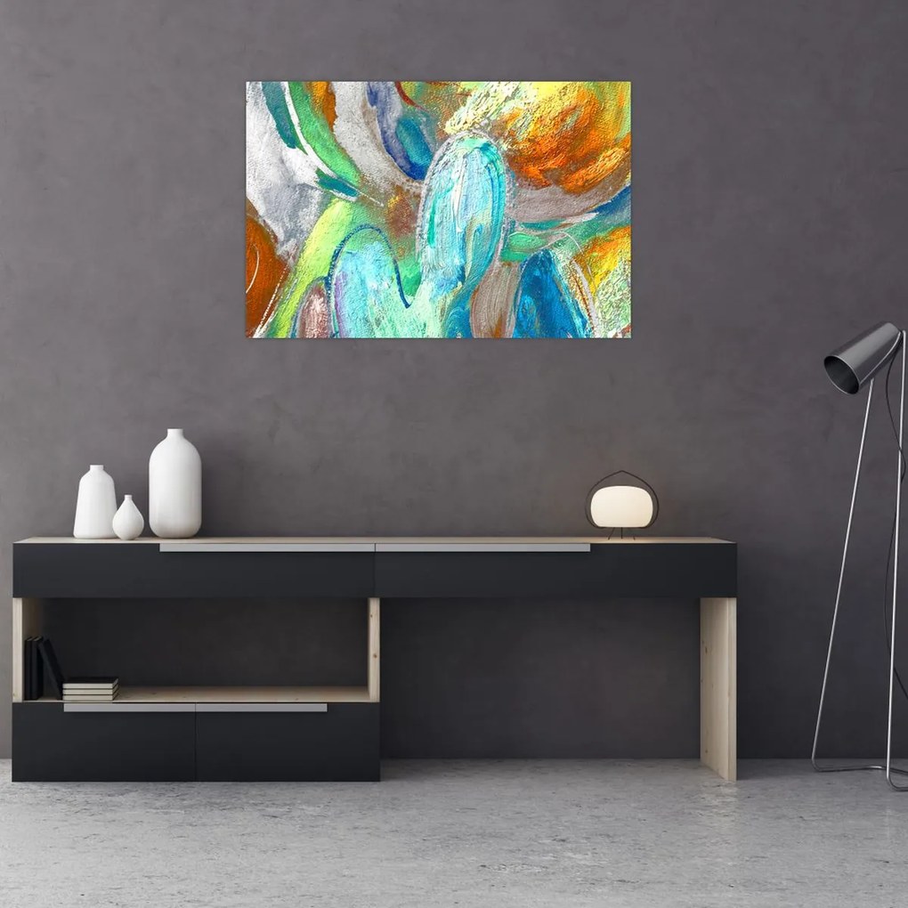 Tablou - Abstract colorat (90x60 cm)