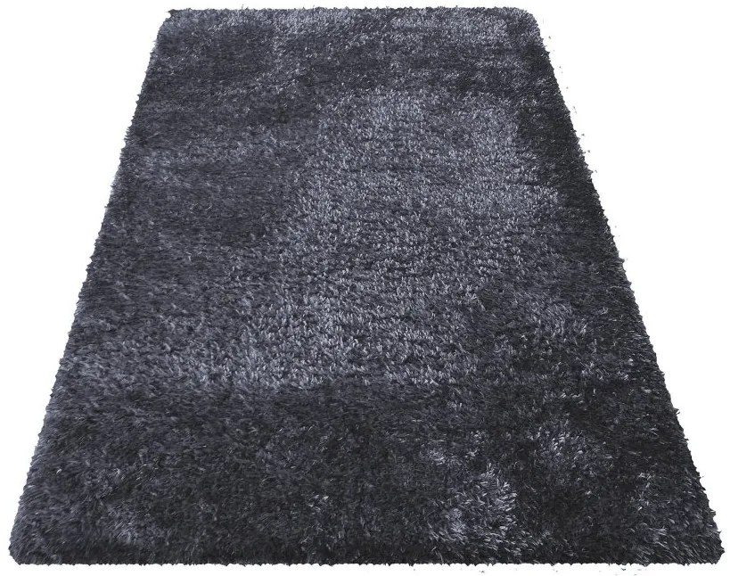 Covor shaggy gri închis Lăţime: 120 cm | Lungime: 170 cm