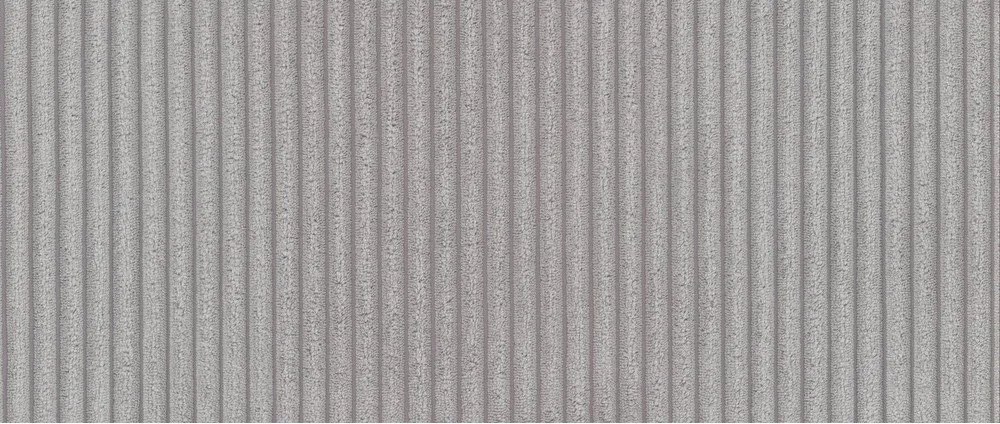 Colțar gri deschis cu tapițerie din catifea reiată (cu colț pe partea stângă ) Paris – Scandic