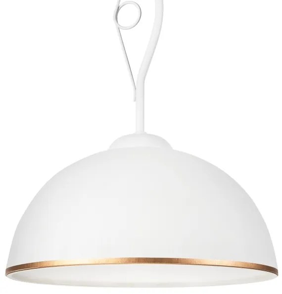 Lustră pe tijă RETRO II 1xE27/60W/230V alb