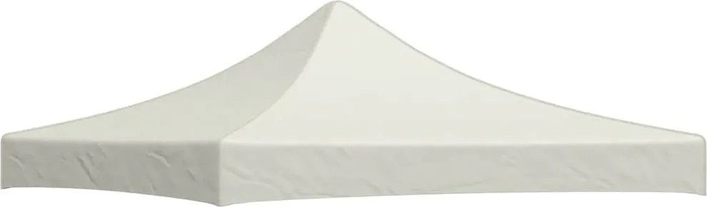 vidaXL Acoperiș cort de petrecere, crem, 3 x 3 m