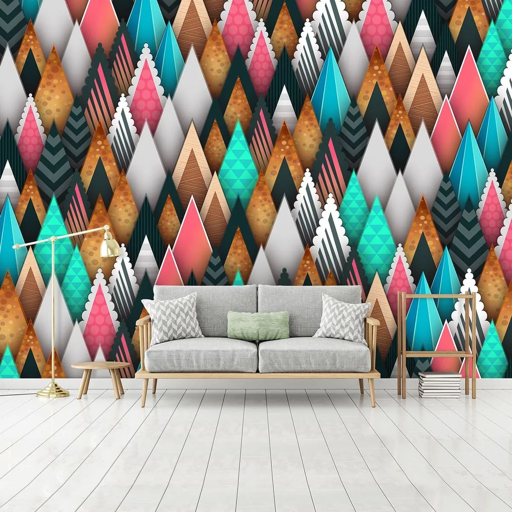 Fototapet - Geometric (254x184 cm)