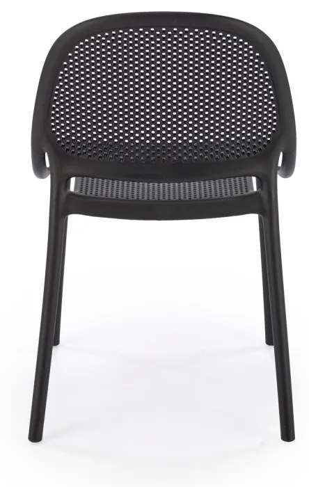 Scaun plastic K532 negru