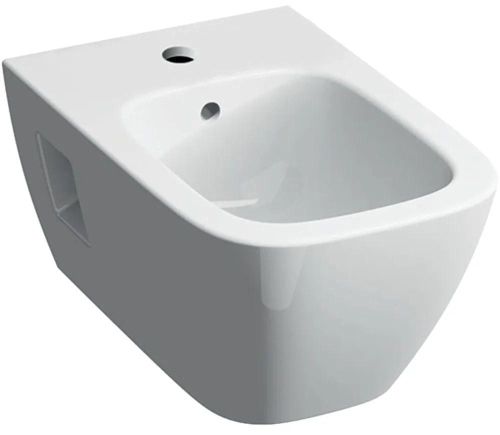 Bideu suspendat, 540x350 mm, alb Alb
