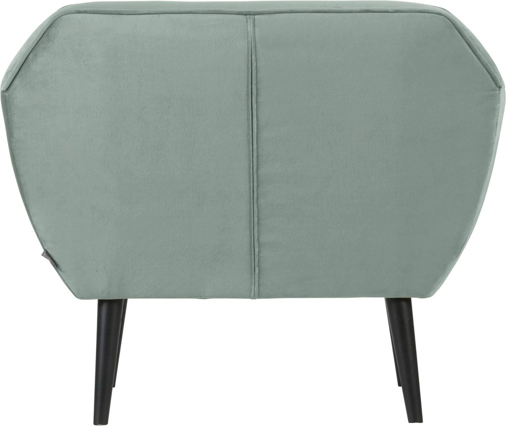 Fotoliu din catifea Rocco Velvet Mint | WOOOD