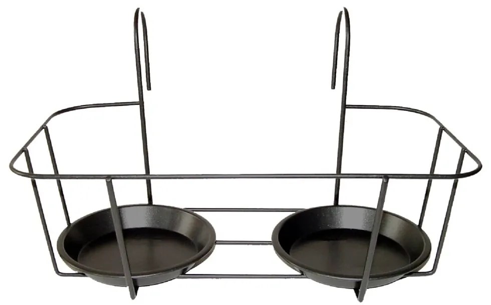 Suport pentru ghiveci din metal (înălțime 19,5 cm) Duo – Esschert Design