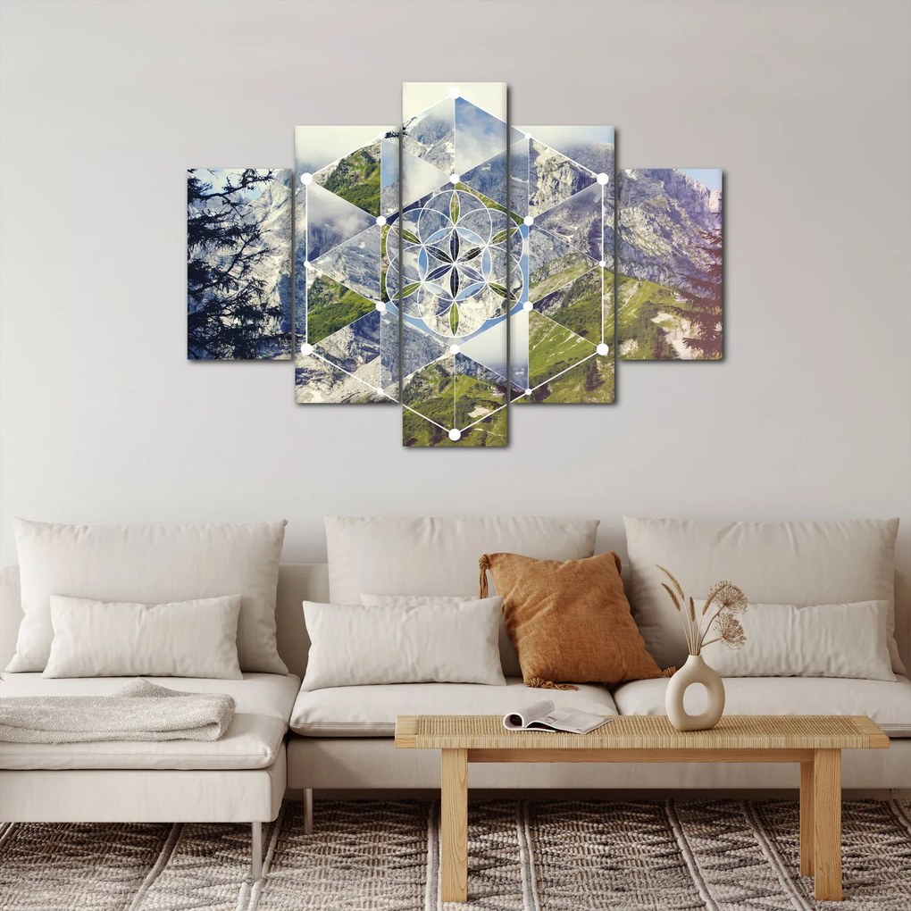 Tablou - Model geometric (150x105 cm)