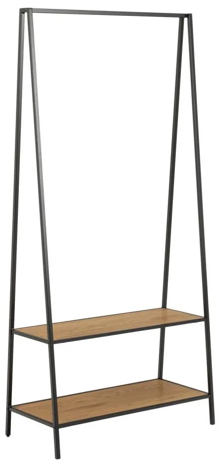 Cuier SARON, stejar/negru