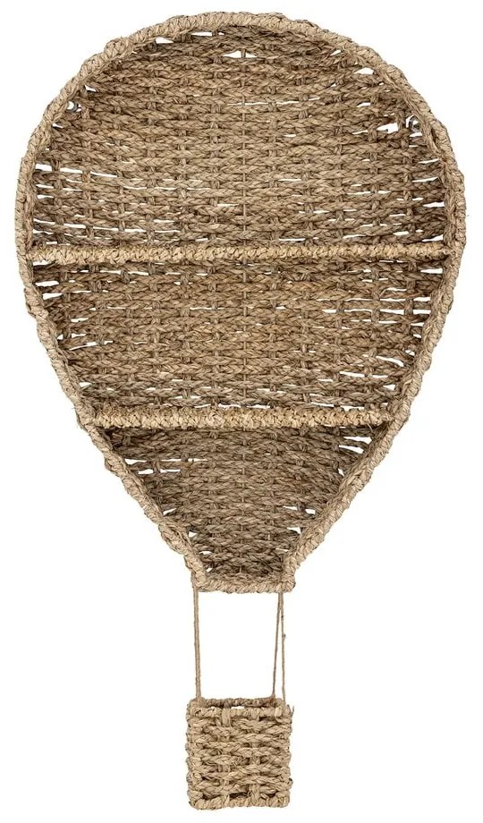 Bibliotecă de perete pentru copii din iarbă-de-mare 59x105 cm Ditter – Bloomingville Mini