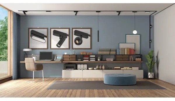 Plafonieră LED dimabilă pentru sistem de șină monofazic Rabalux 70129 LiTrack 13W/24V 33 cm