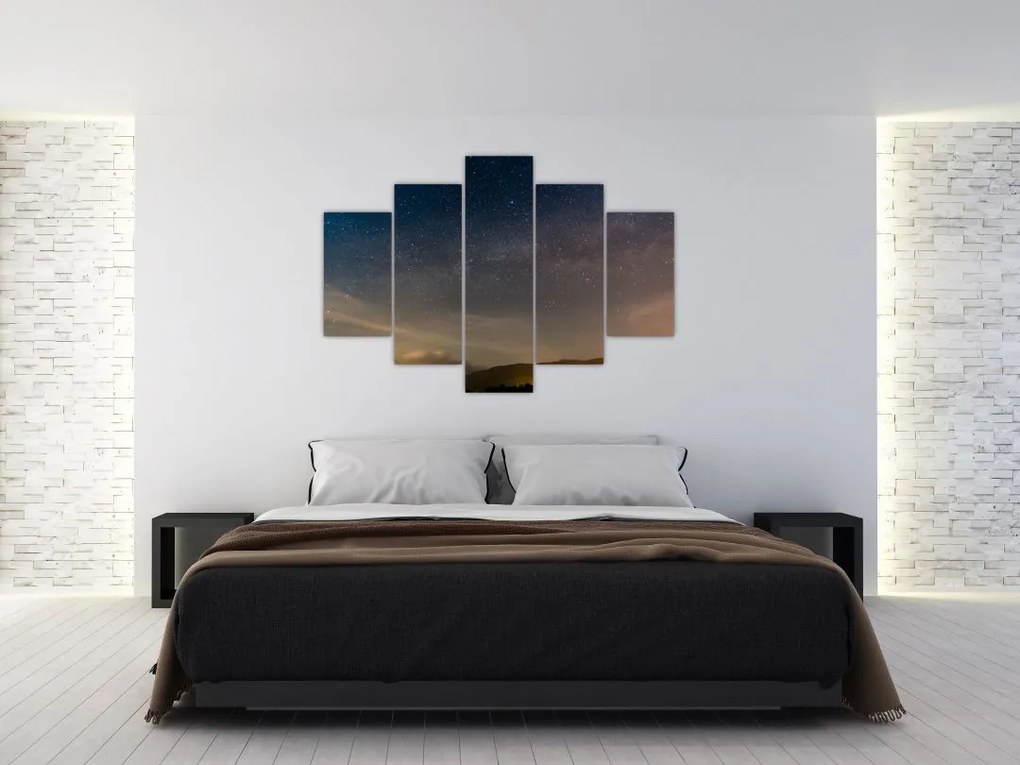 Tablou cu cerul nocturn (150x105 cm)