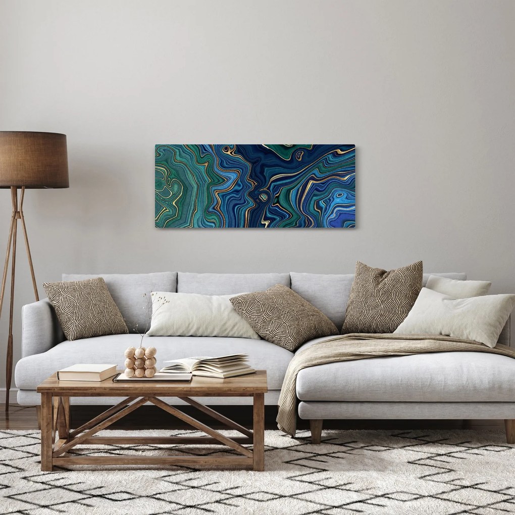 Tablou - Marmură de agat (120x50 cm)