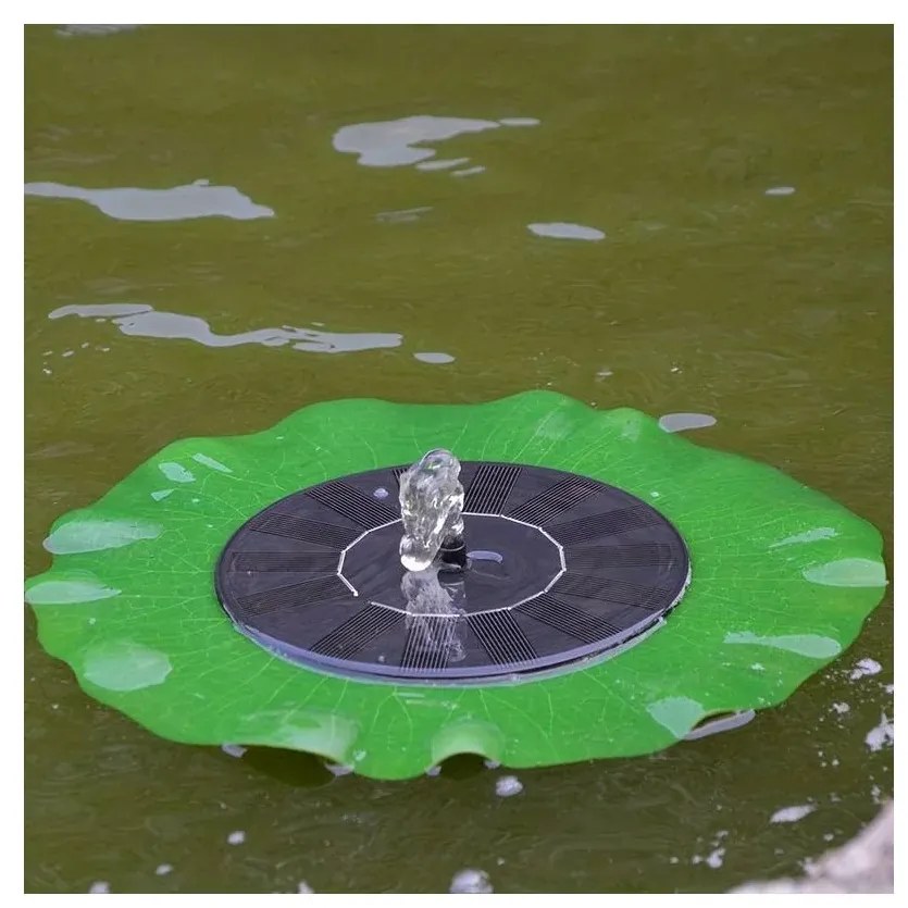 Zaparkorun Fântână solară de grădină în formă de lotus