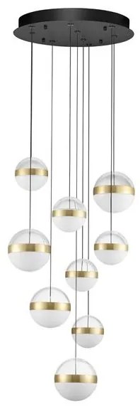Lustra cu 9 Pendule LED stil modern ALAZ