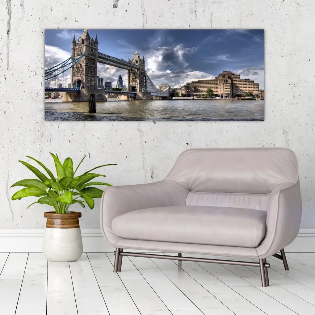 Tablou - Tower Bridge din Londra (120x50 cm)