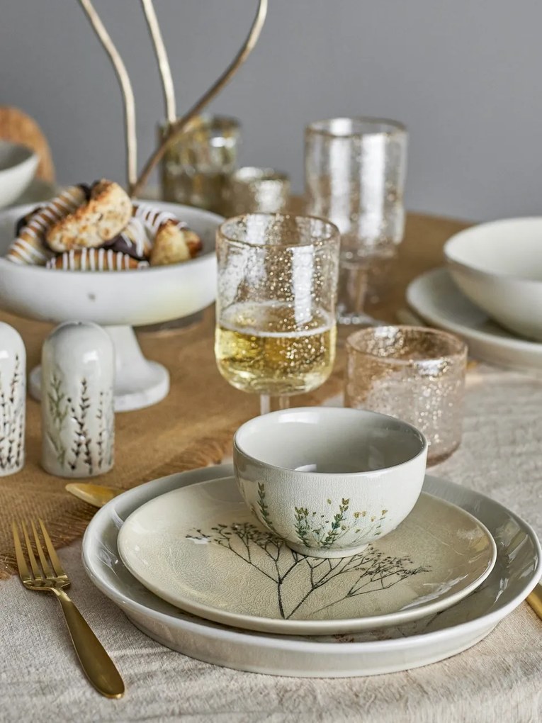 Set vesela Bea 12 piese, din ceramica glazurata