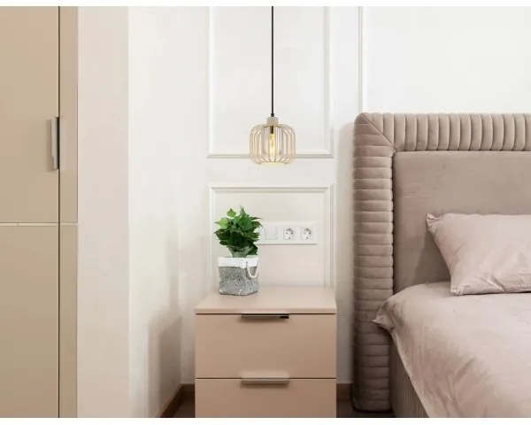 Globo 15758H - Pendul pe cablu ALFRED 1xE27/40W/230V Ø 18 cm