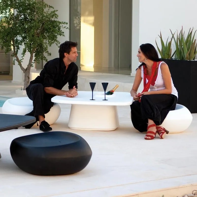 Taburete de exterior / interior design modern premium MOMA OTTOMAN 45080A Vondom