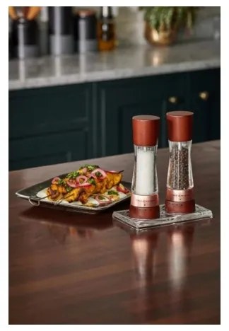 Set de râșnițe pentru sare și piper Cole&Mason DERWENT 2 buc. 19 cm fag/maro