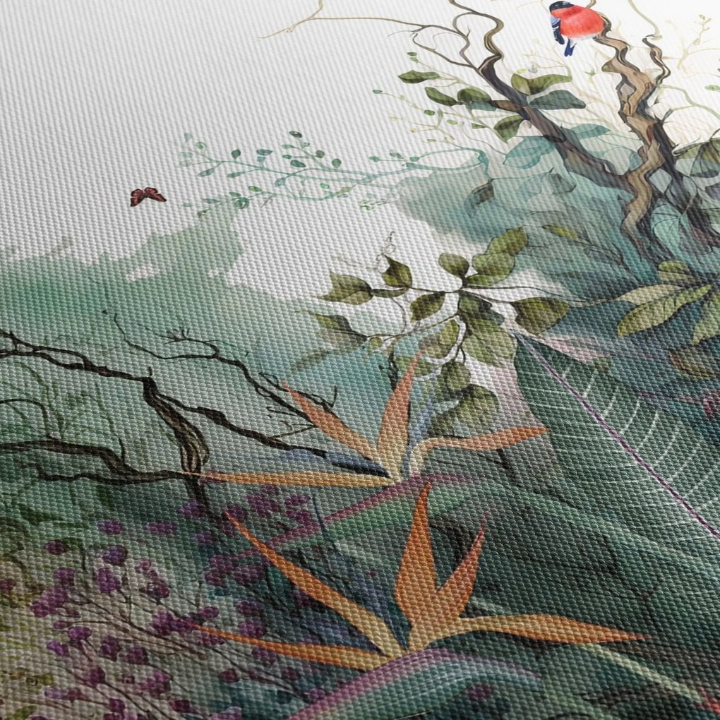 Tablou - Peisaj natural, acvariu (120x50 cm)