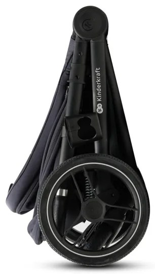 Cărucior de copii combinat 2 în 1 KINDERKRAFT NEA 2 Dark grey
