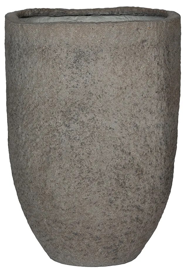Ghiveci Mt. Hayes, diorit gri, dimensiuni multiple - Ghivece de ceramică mărimea: L - ⌀ 52, h. 75 cm