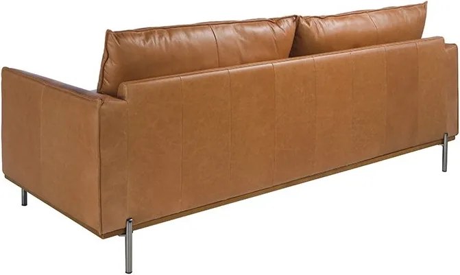 Canapea 3 locuri eleganta, design LUX Buffalo brown