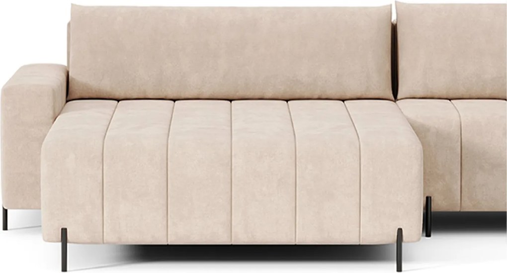 Canapea lemn masiv extensibilă Fierro 295×182 cm