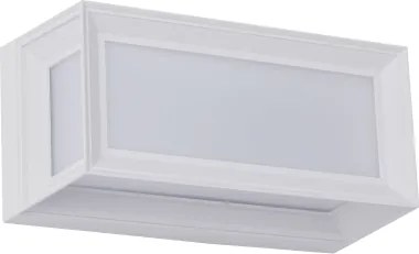 Brilagi - Aplica de perete pentru exterior PARKER LED, 12W, 230V, albă, IP44