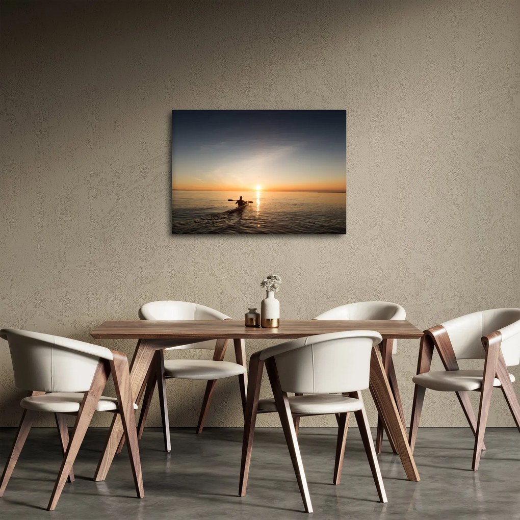 Tablou - caiac pe mare (70x50 cm)