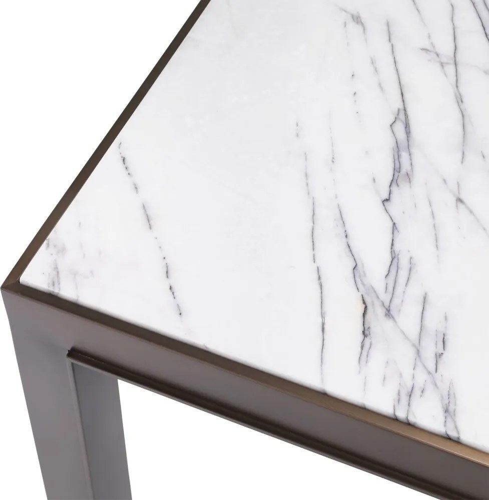Masuta laterala LUX cu blat din marmura Tardieu 114660 HZ
