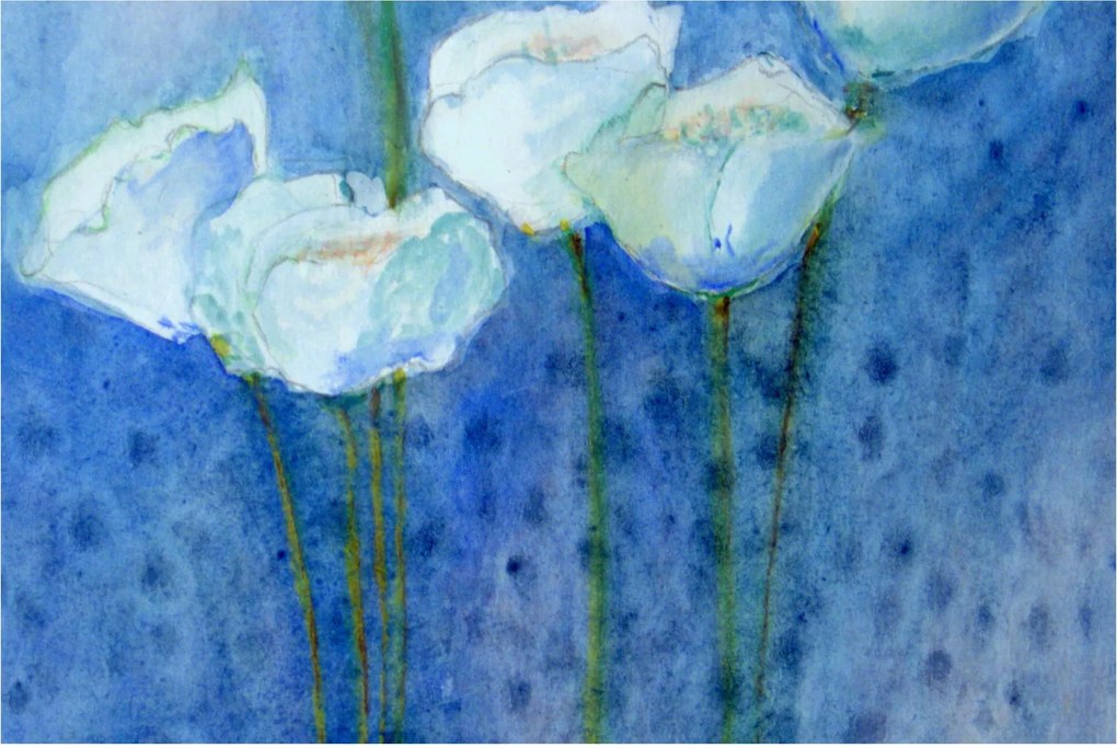 Tablou - Lalele albe (90x60 cm)
