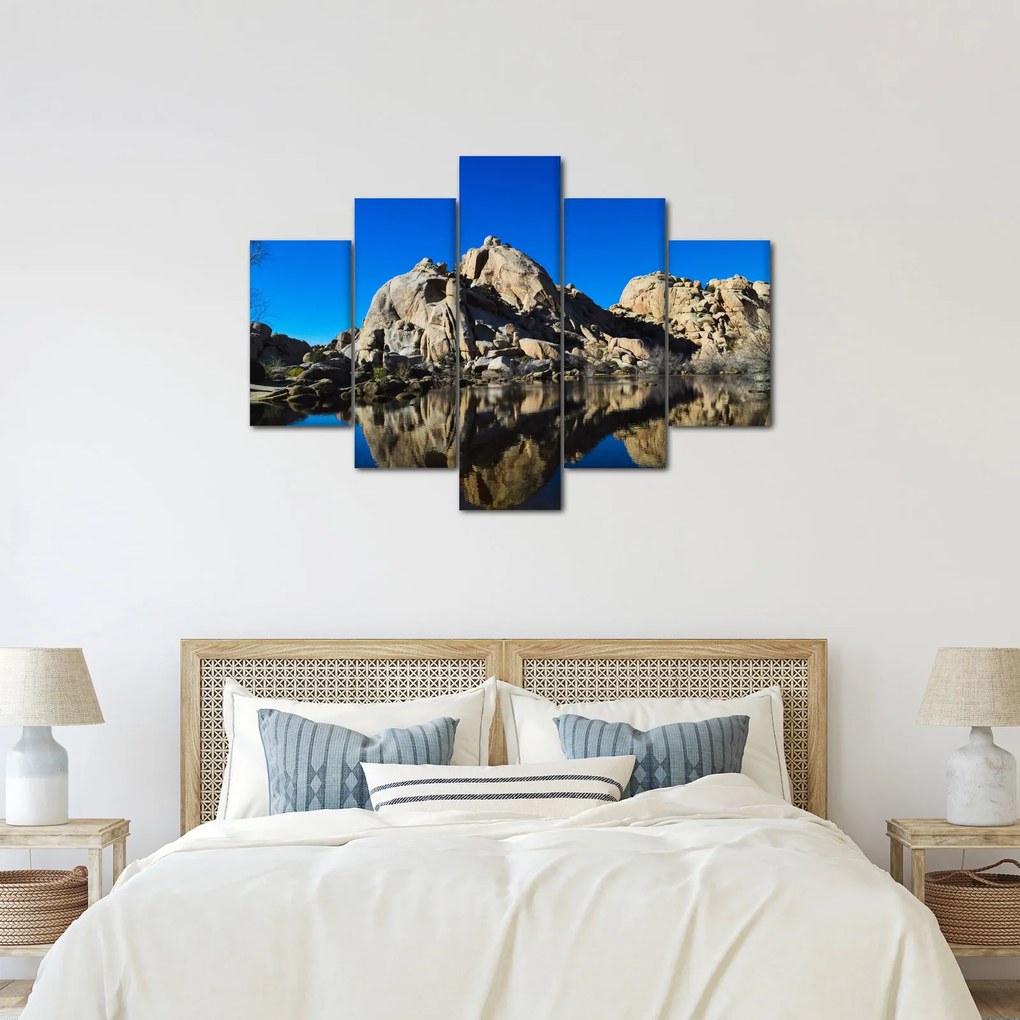 Tablou oglinzirea pietrelor (150x105 cm)