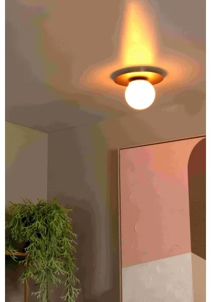 Plafonieră Lucide 79187/01/02 TRICIA 1xE27/15W/230V d. 25 cm auriu