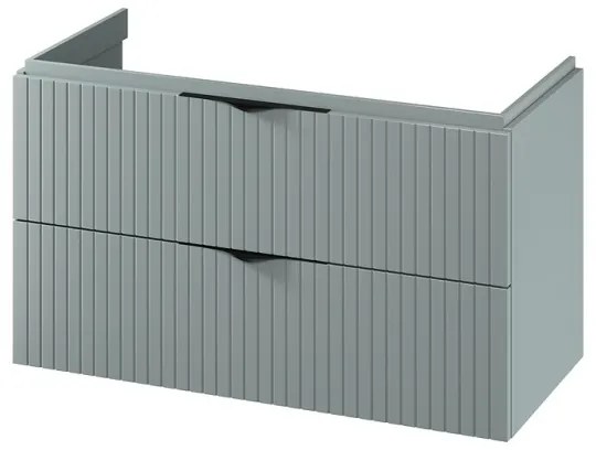 Cersanit S1015-012 - Dulap suspendat sub lavoar pentru baie TIRSO 100x45 cm mentă