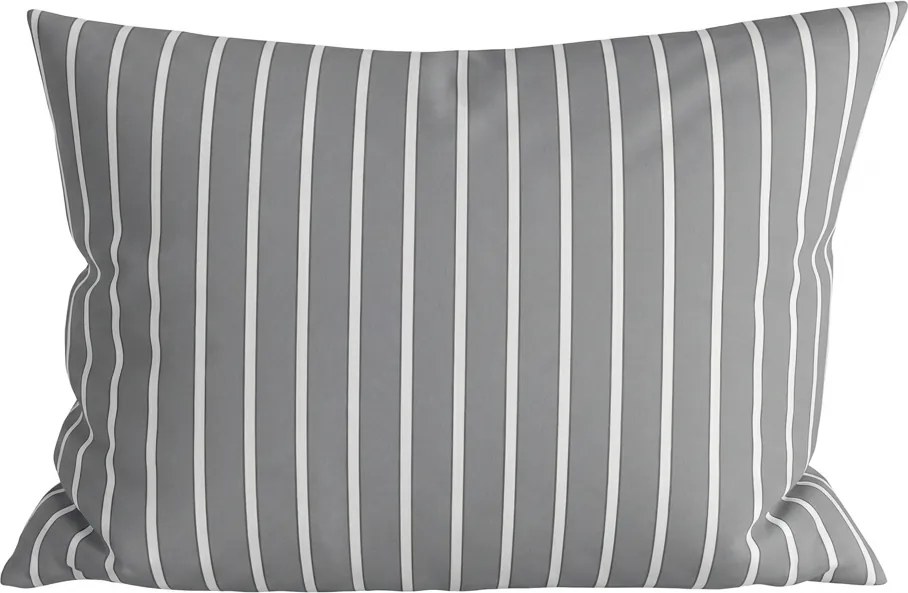 Husa din bumbac pentru perna CAPRIVI 50x70 cm, gri