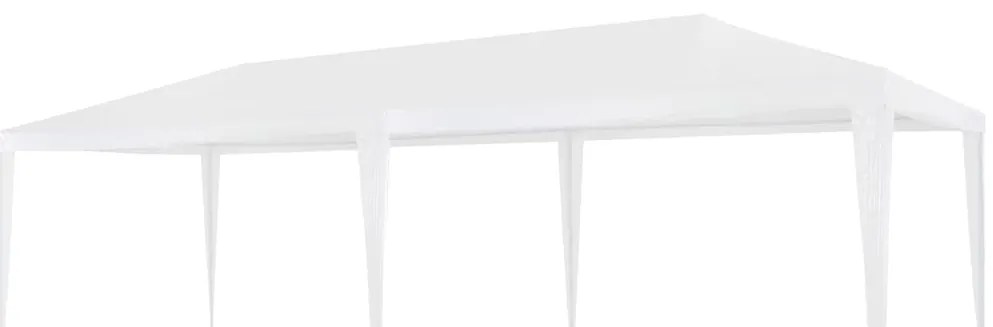 vidaXL Cort de petrecere, alb, 3 x 6 m, PE