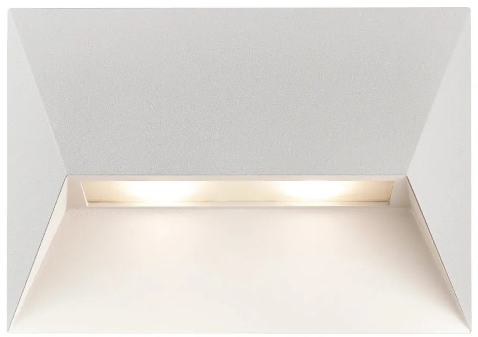 Aplica de perete pentru iluminat exterior IP54 Pontio 27 alb