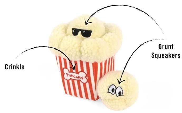 Jucărie pentru câine Popocorn – P.L.A.Y.