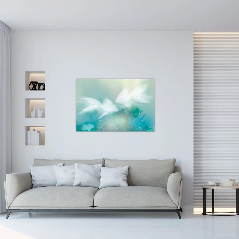 Tablou - Peștișori (90x60 cm)