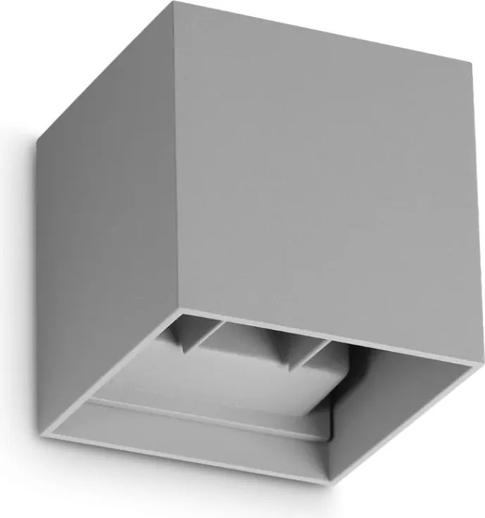 Aplica LED exterior ambientala IP54 ATOM AP D10 GRIGIO 4000K