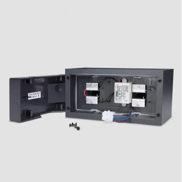 Brilagi - Aplică de perete LED pentru exterior DOUBLE CUBE LED/12W/230V antracit IP65