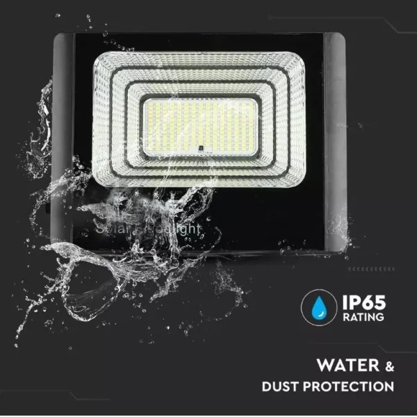 Reflector solar LED reglabil 20W 6,4V 4000K IP65 cu telecomandă