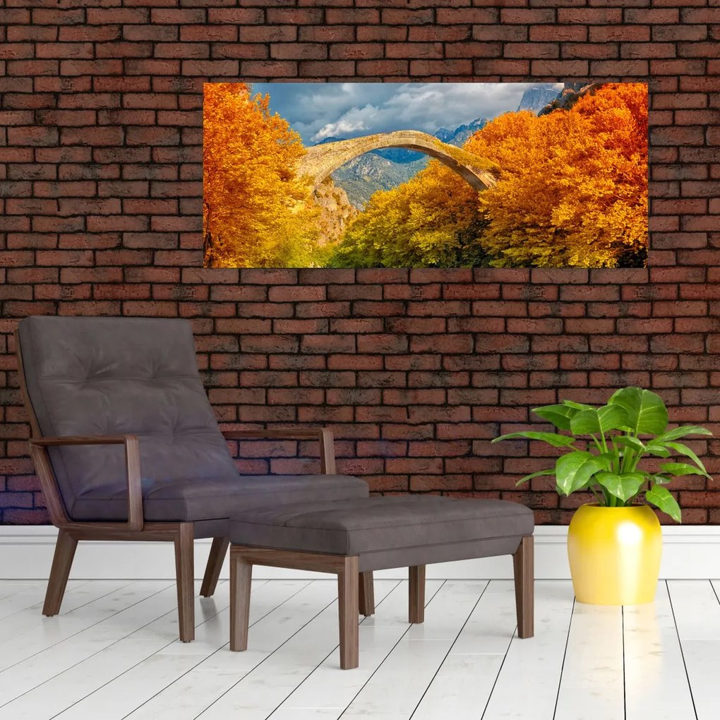 Tablou - Podul Konitsa (120x50 cm)