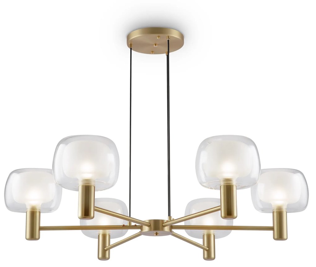 Candelabru Vision Maytoni E14, Auriu, MOD411PL-06G, Germania