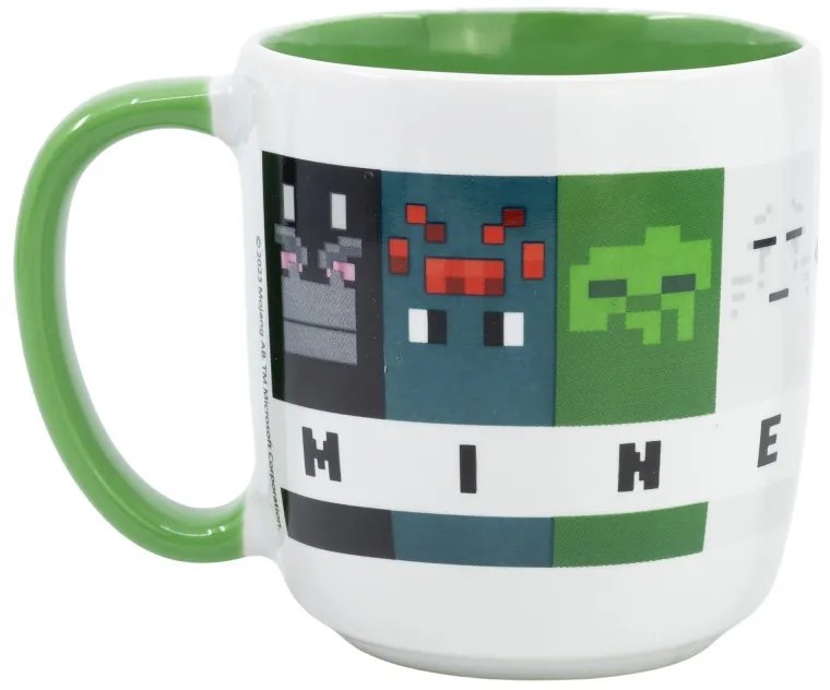 Minecraft Elite cană de porțelan 380 ml (13 oz) în cutie cadou