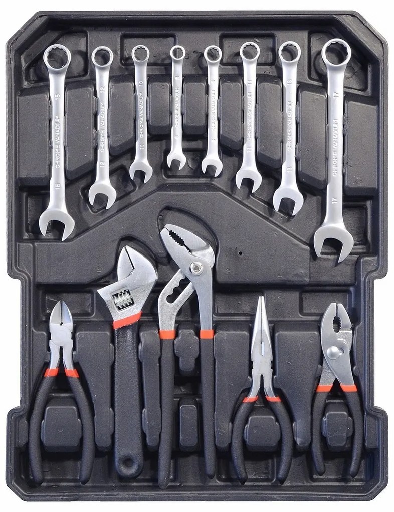 Set de instrumente în valiză Compass Kraft Suite, 186 buc