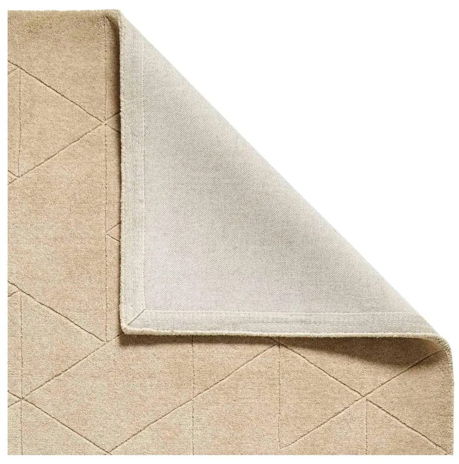 Covor din lână Think Rugs Kasbah, 120 x 170 cm, bej