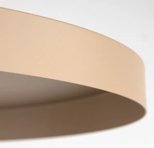 Lustră pe cablu SILA 1xE27/15W/230V d. 40 cm bej/cărămidă